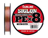 Плетёный шнур Sunline SIGLON PE x8 Multi Color 150m 